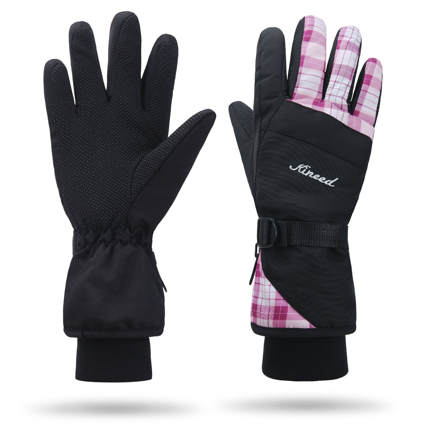waterroof fleece lined womens winter gloves
